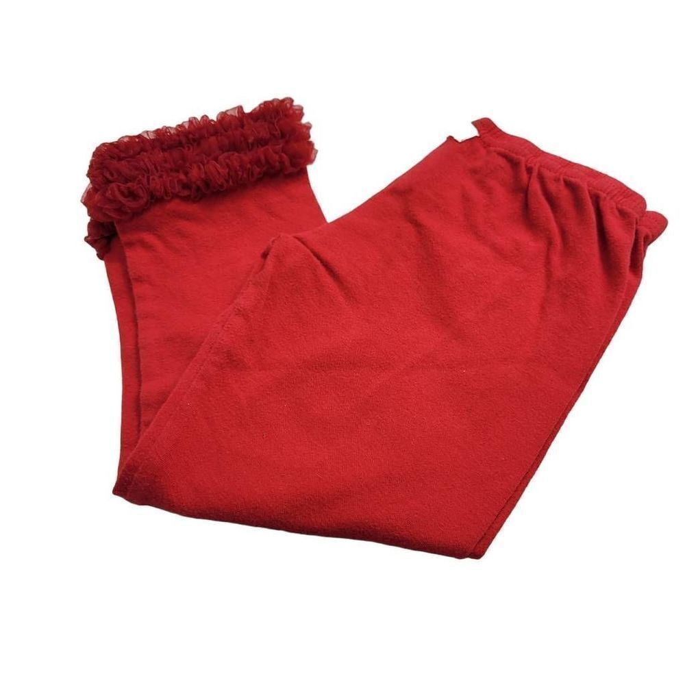Kaiya Eve red capri leggings 4/5